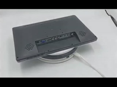 Siyah Plastik Kasa Resif Endüstriyel Dokunma Monitörü 15.6 Inç Su geçirmez Toz geçirmez