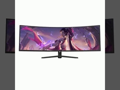 Oyun Bilgisayar Ekranı Eğimli Ekran Monitörleri 34 Inch Ips LCD Monitör 180hz
