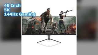 49 İnç 5K 144Hz Oyun Monitörü Sürükleyici Görseller