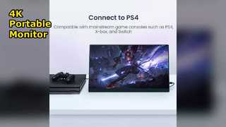 Oyun ve İş için 4K 17,3 İnç Taşınabilir Monitör