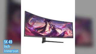 5K 49 İnç Kavisli Oyun Monitörü 165Hz