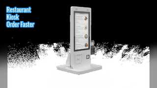 Restoran Self Servis Kiosk 21,5 İnç Dokunmatik Ekran