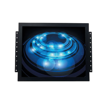 Metal Konut Endüstriyel Açık Çerçeve Monitörler 15 Inç Dokunmatik Monitör HDMI IPS