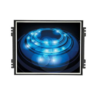 Açık 4:3 15 inç Endüstriyel Monitör Metal Kasa LCD IPS Ekran Monitörü IP65 Dokunmatik Monitör
