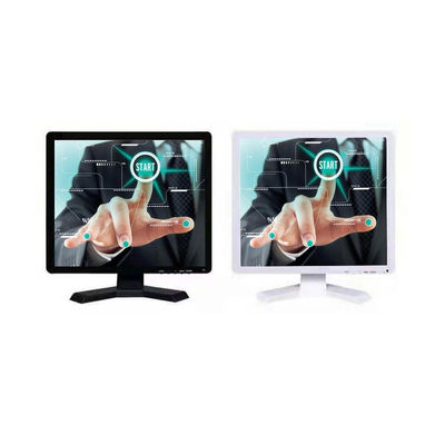 Masaüstü Bilgisayar Pos Touch için 15 inç dokunmatik ekran monitörü HDMI VGA Giriş DC 12v