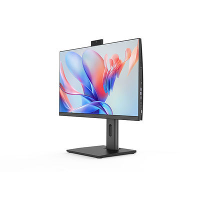 Özel 27 inç All-In-One Masaüstü Bilgisayar DVD Parmak izi tanıma Ofis All-In-One PC