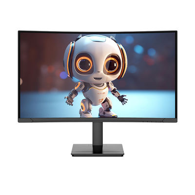 Özel Oyun Monitörü 27 Inç Eğimli LED Monitör 75hz 2K Masaüstü Bilgisayar Ekran Monitörü