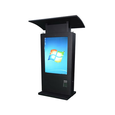 Yüksek Kaliteli Sıcak Satış Yer 65 Inç Su geçirmez LCD Panel Kiosk IP65 Dış Reklam Dijital Ekran Ekranları