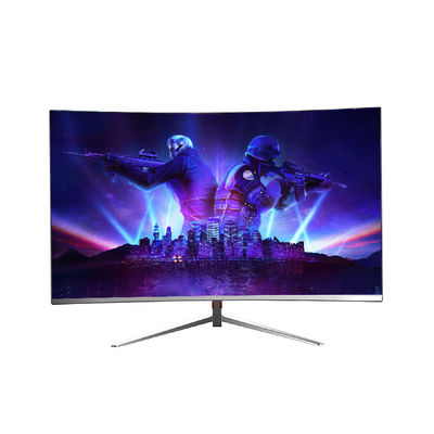 Özel 27 Inch Eğri Oyun Monitörü 100Hz 144Hz LED Monitör Beyaz Bilgisayar Ekranı Monitörü