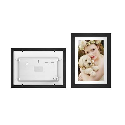 10.1 Inch Dijital Fotoğraf Çerçeveleri Akıllı IPS LCD Dijital Video Fotoğraf Çerçeve Yüksek çözünürlüklü Resim & Video Ekranı