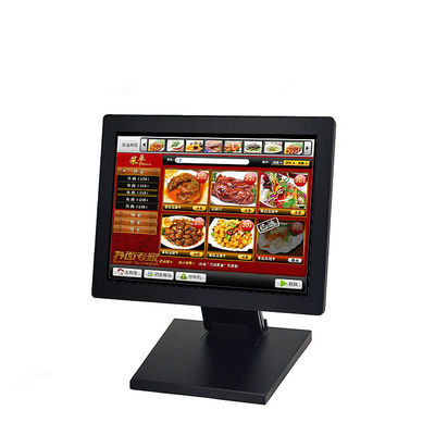 Restoran ve süpermarket için dokunmatik ekran monitörü 15 inç LCD monitörü