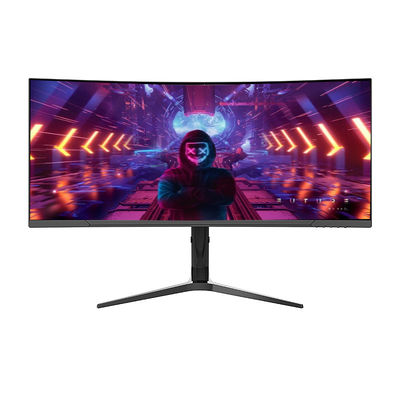 Oyun Bilgisayar Ekranı Eğimli Ekran Monitörleri 34 Inch Ips LCD Monitör 180hz