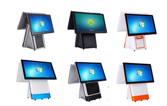 15.6 inç Çift Ekranlı POS Monitörü 1920x1080P çözünürlüğü